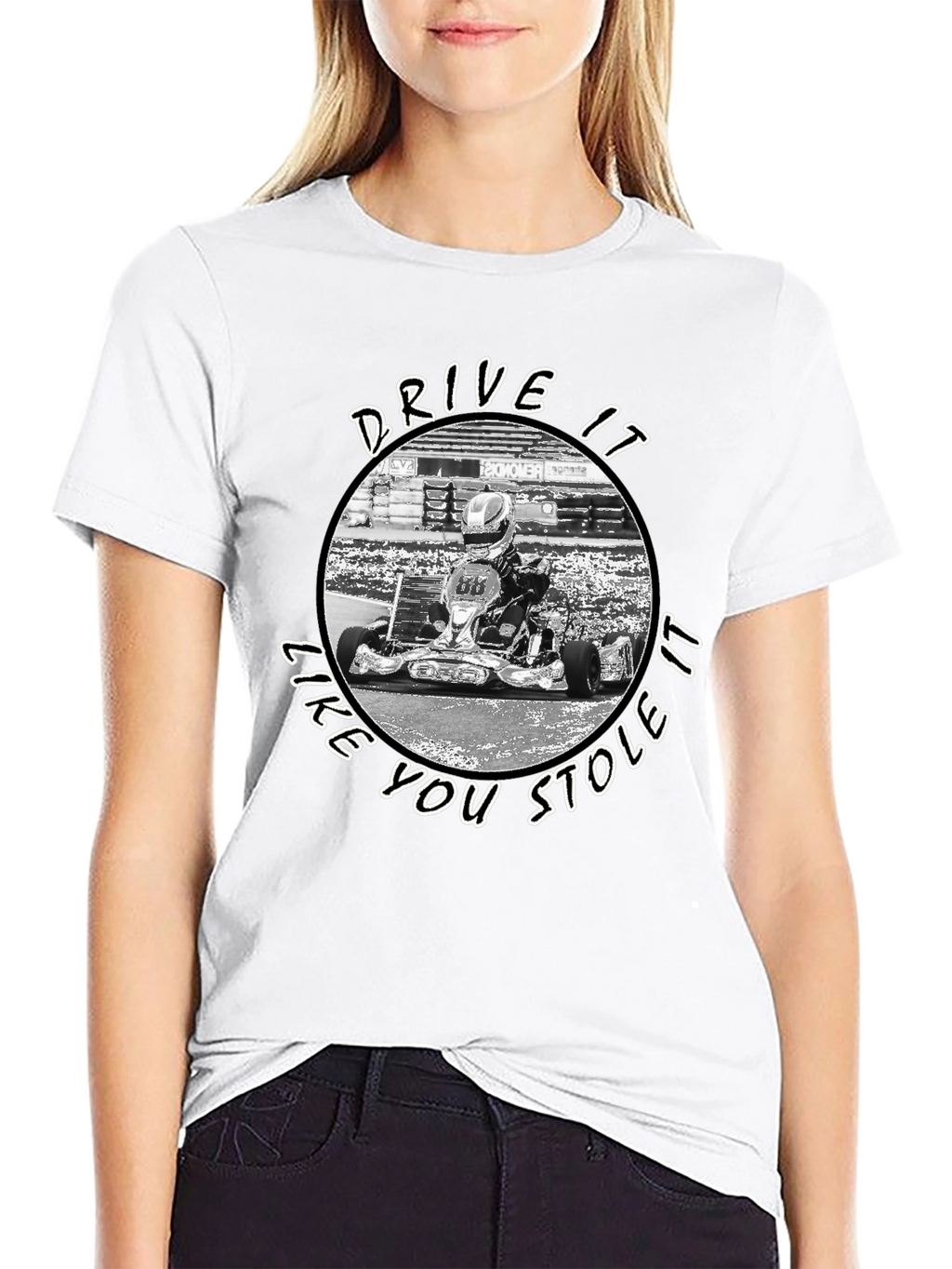 Drive It Like You Stole It Kart Racing T-Shirt