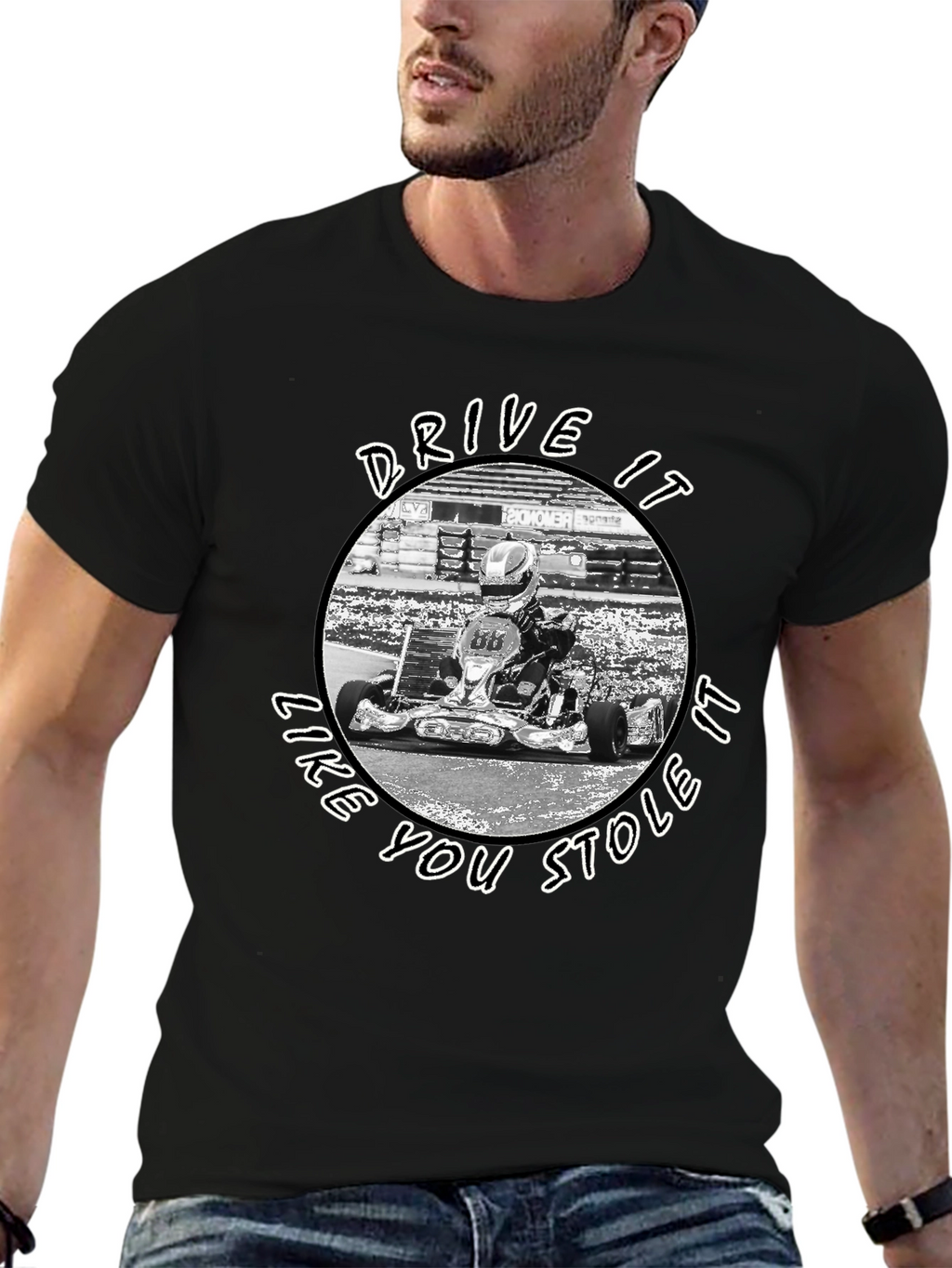 Drive It Like You Stole It Kart Racing T-Shirt