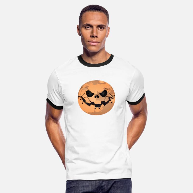 scary full moon face
