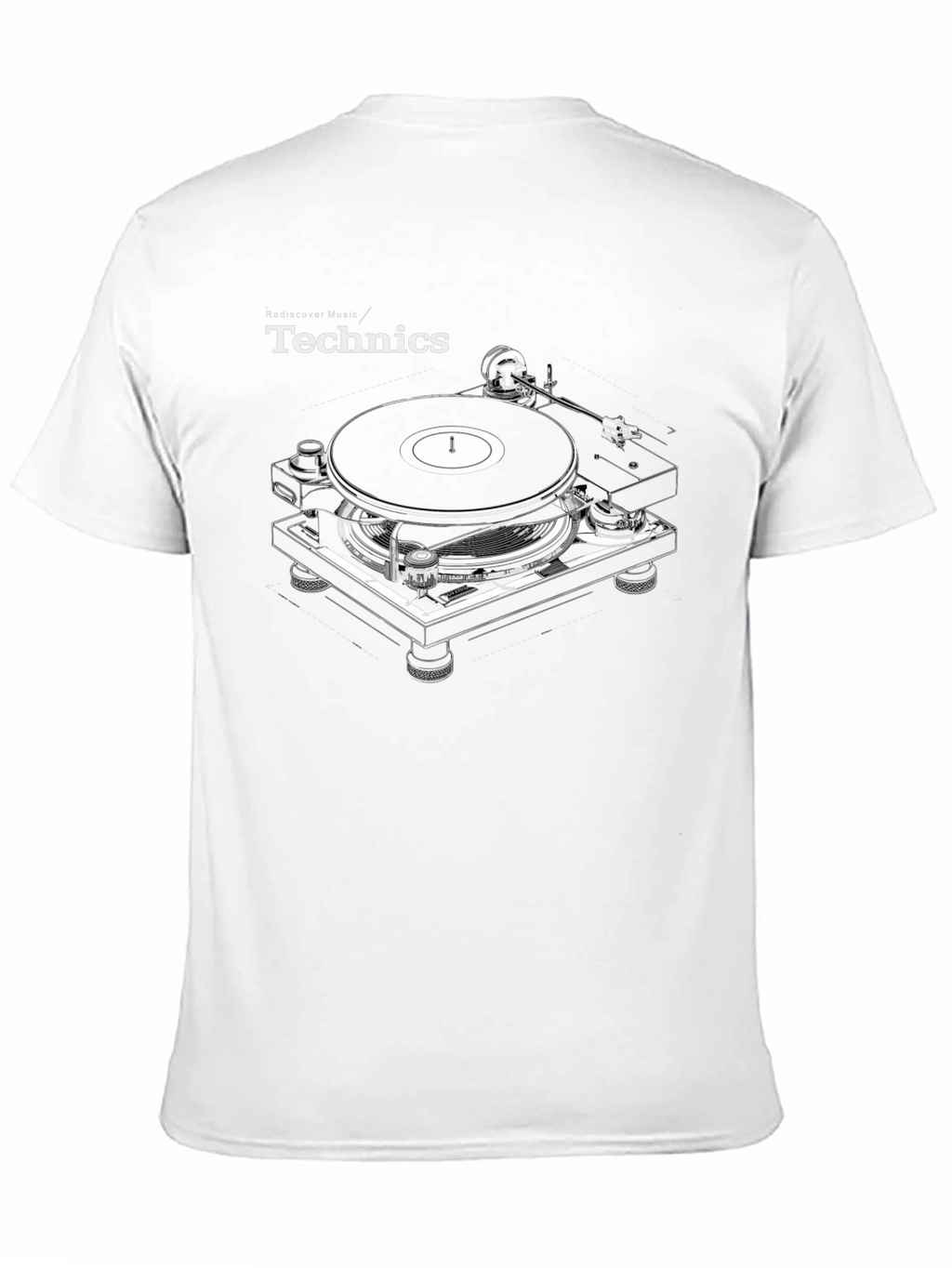 Technics Turntable Graphic T-Shirt