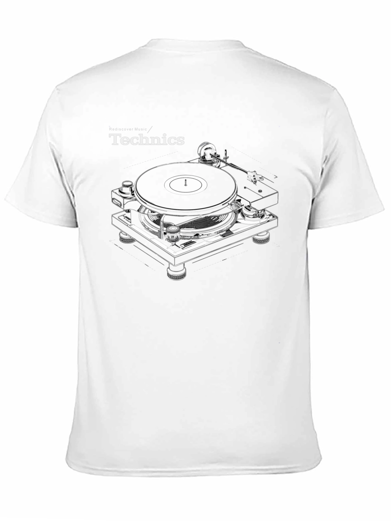 Technics Turntable Graphic T-Shirt