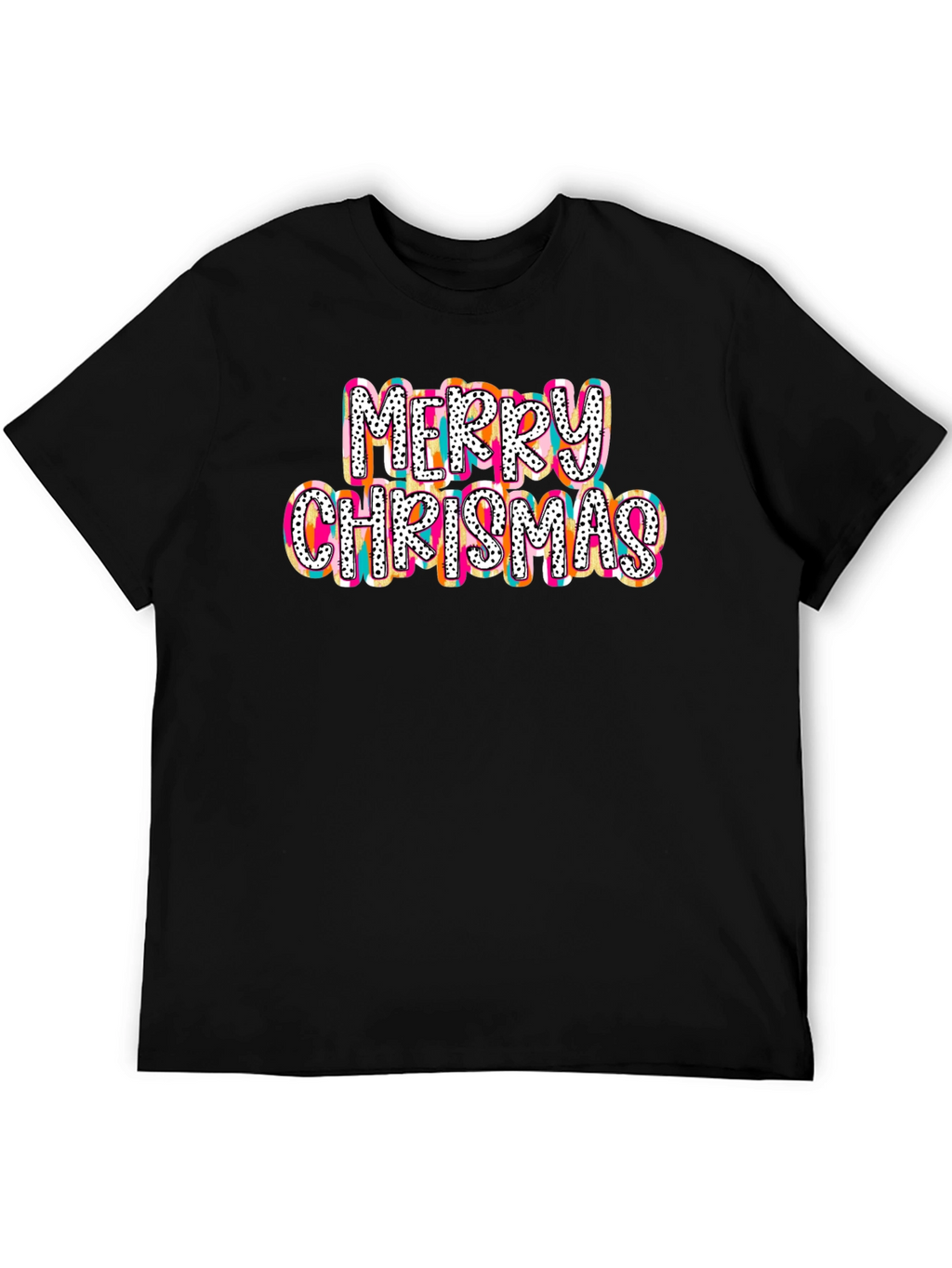 Merry Chrismas T-Shirt - Festive Holiday Tee