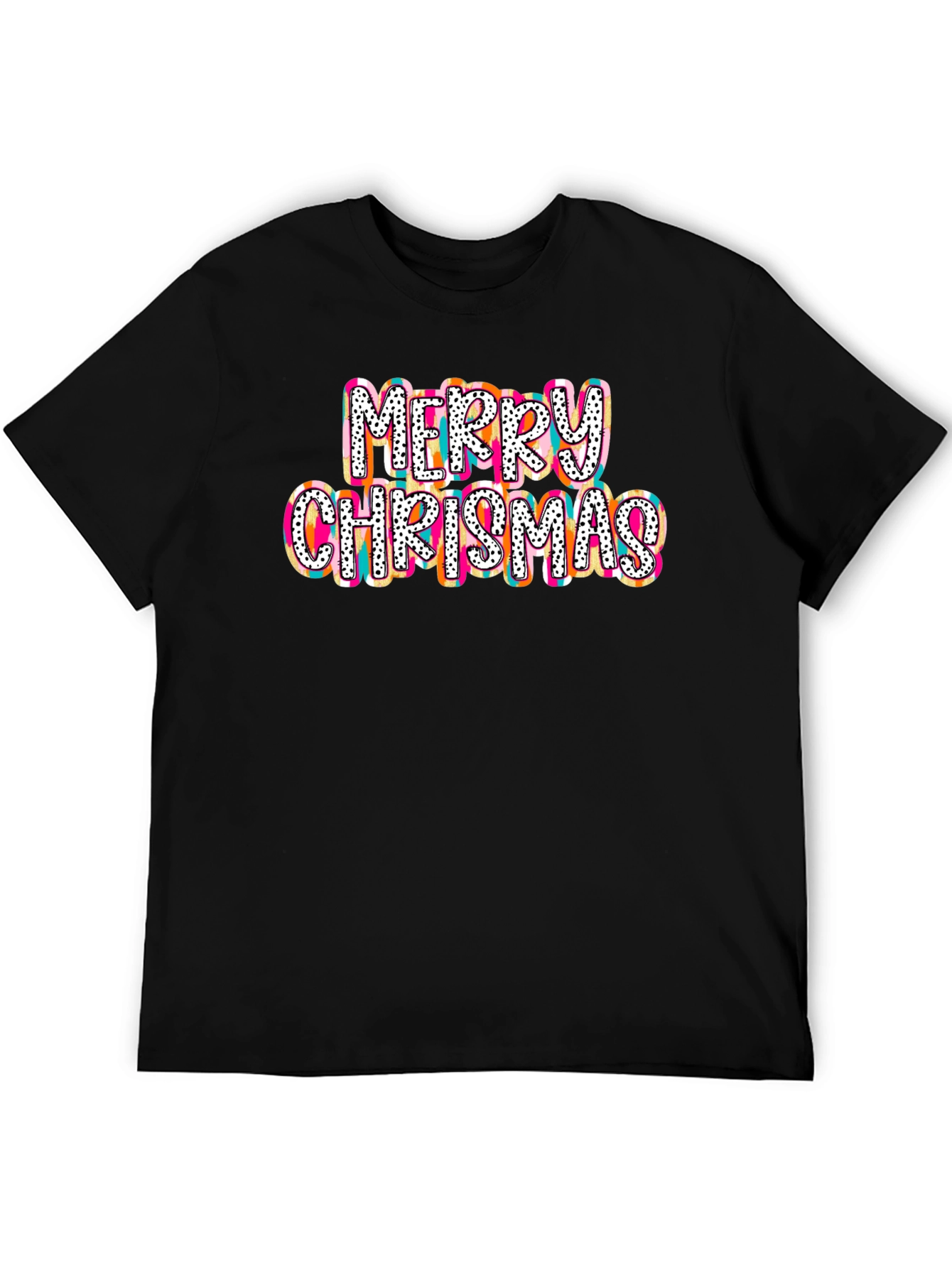 Merry Chrismas T-Shirt - Festive Holiday Tee