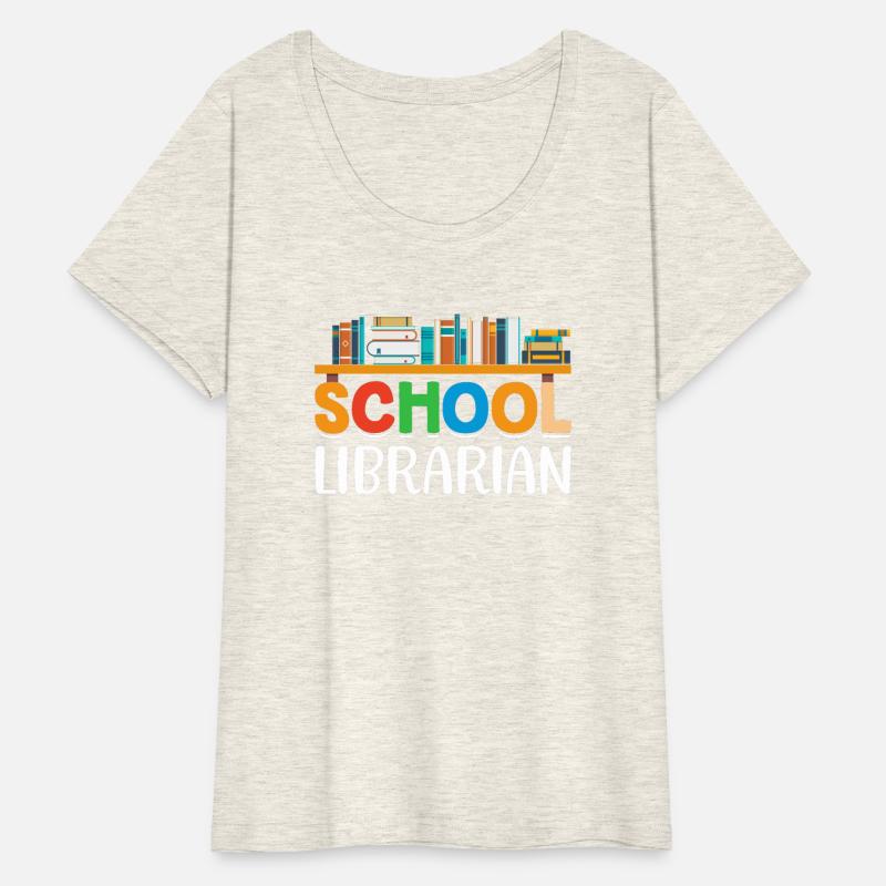 school librarian t shirt