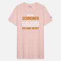 Schreiner hat immer Recht Cabinetmaker Woodturner
