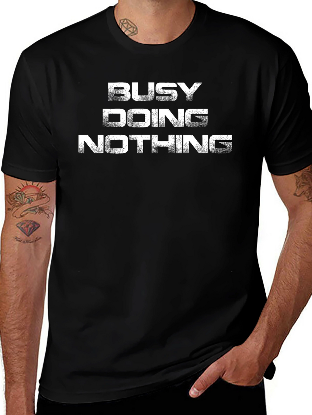 Busy Doing Nothing T-Shirt - Relaxed Casual Tee