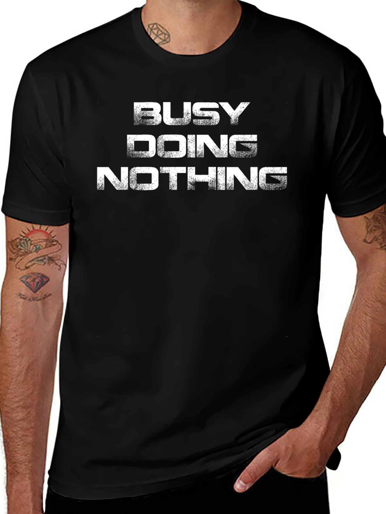 Busy Doing Nothing T-Shirt - Relaxed Casual Tee