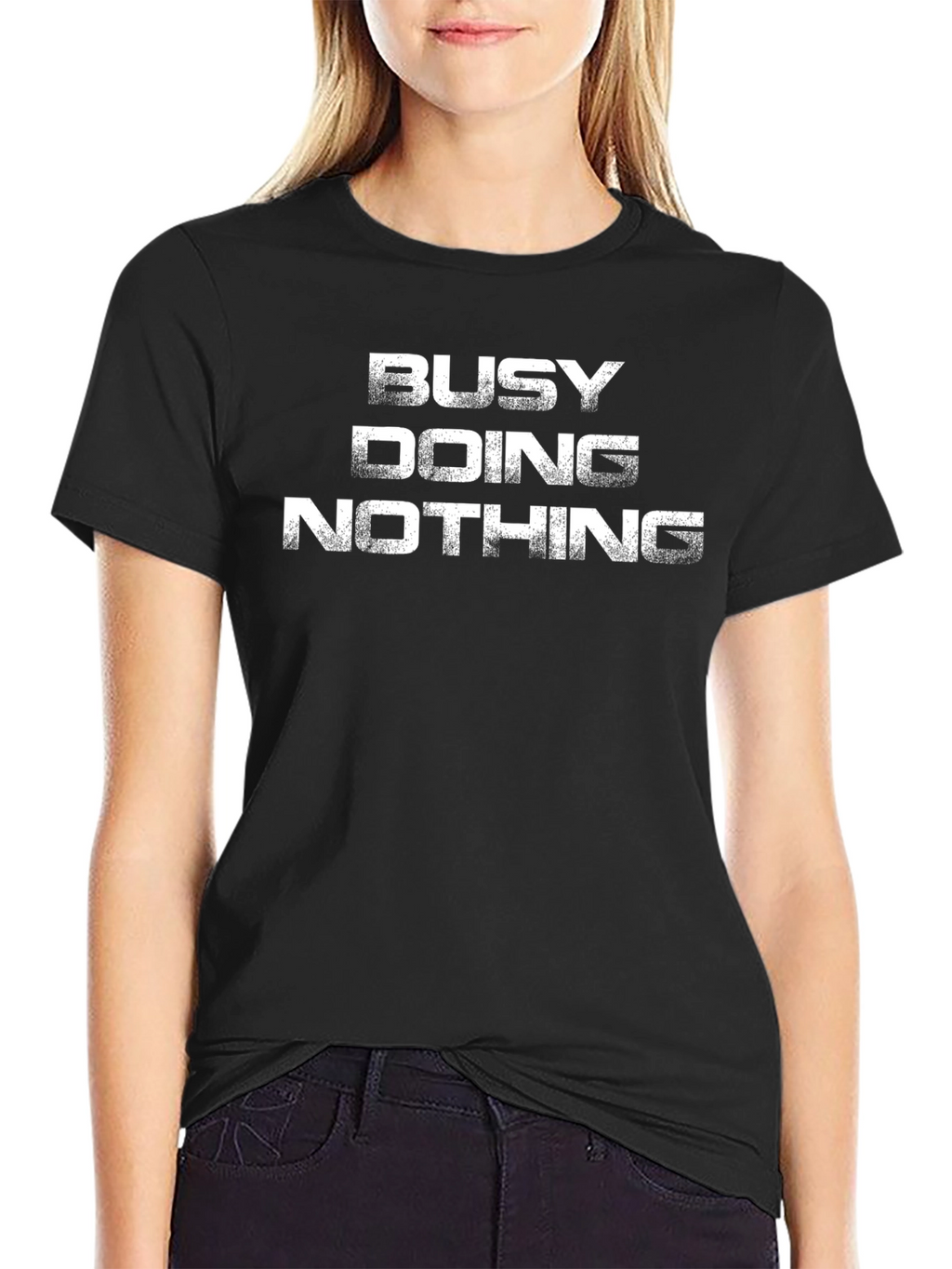Busy Doing Nothing T-Shirt - Relaxed Casual Tee