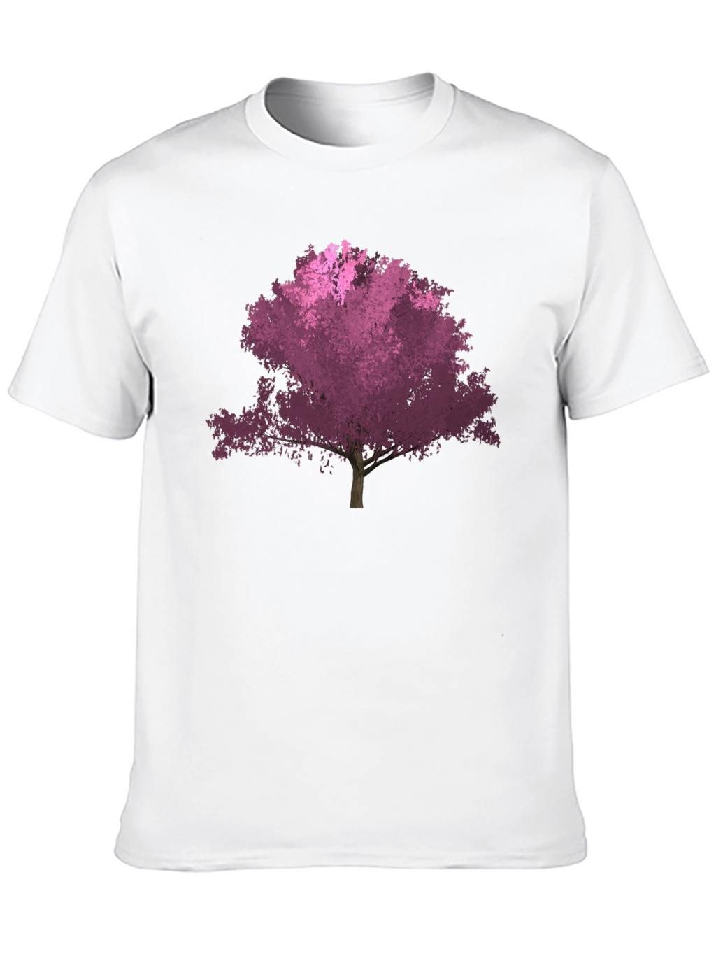 Tree Graphic Tee - Black Cotton Blend