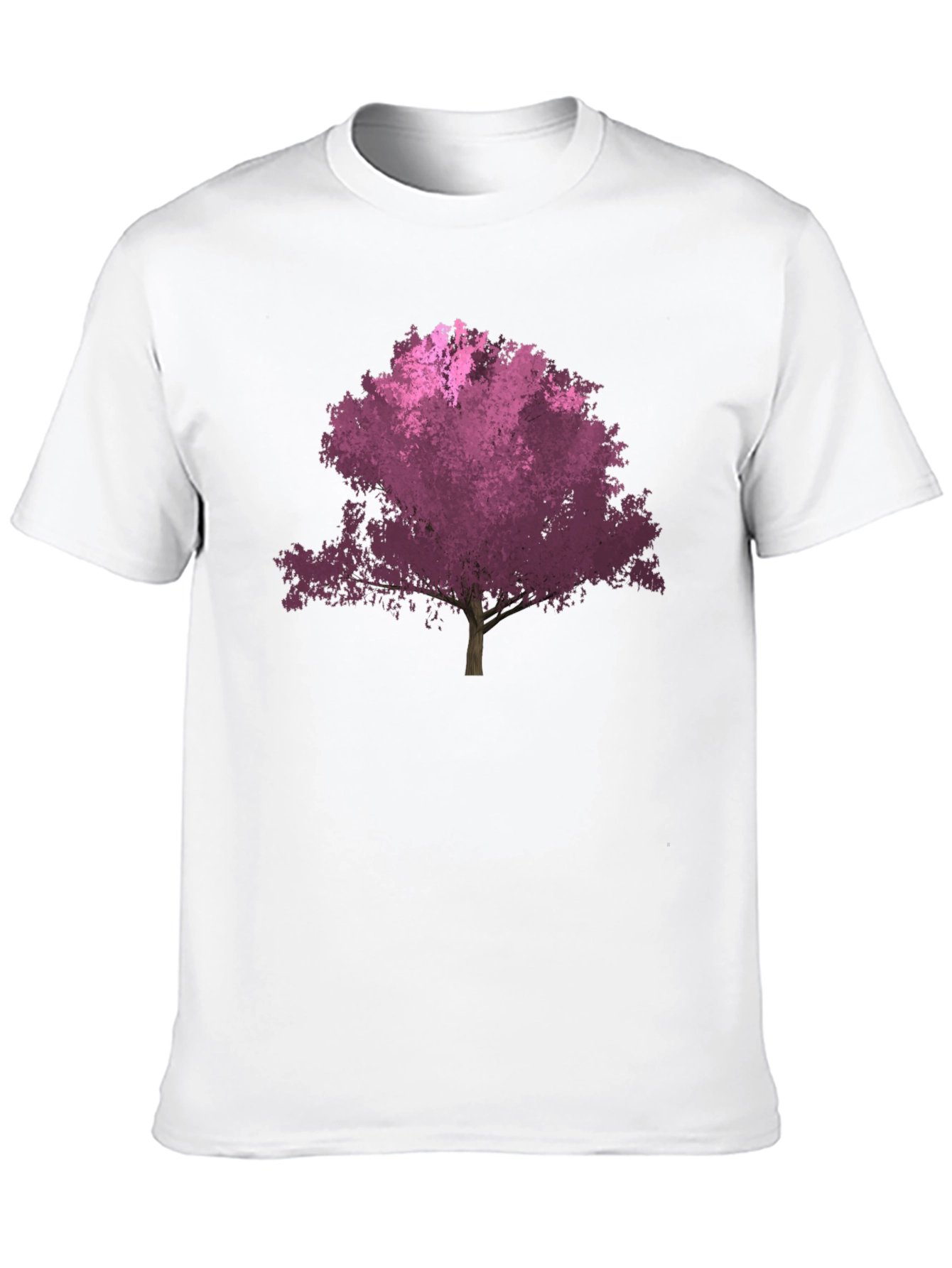 Tree Graphic Tee - Black Cotton Blend