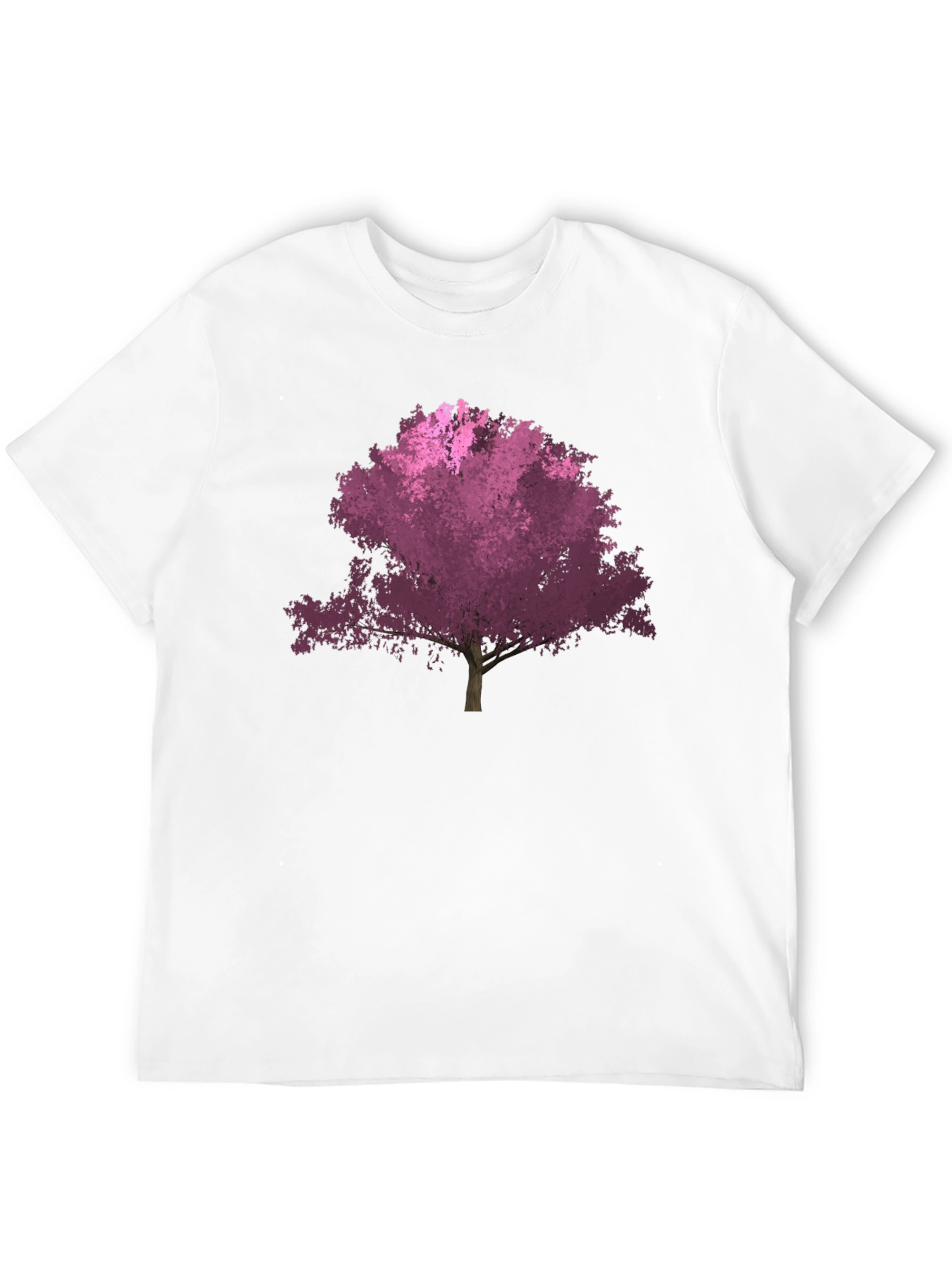 Tree Graphic Tee - Black Cotton Blend