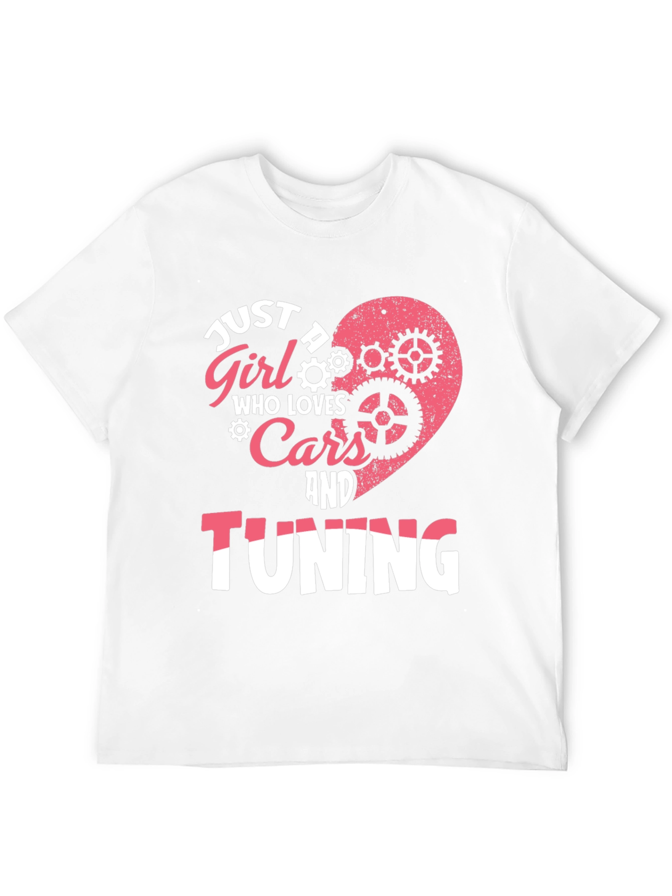 Just a Girl Who Loves Cars and Tuning T-Shirt
