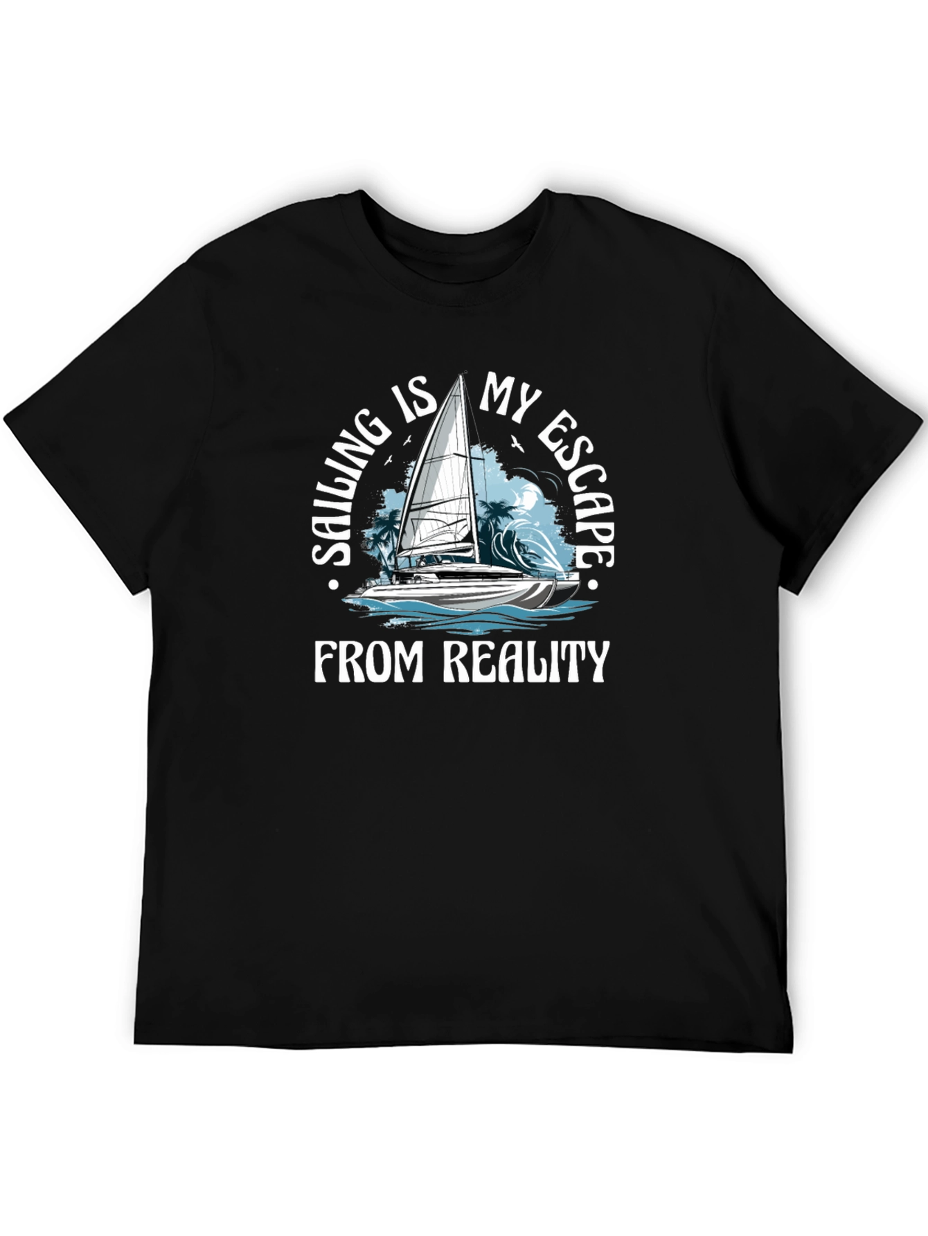 Sailing Escape T-Shirt - Boat Design