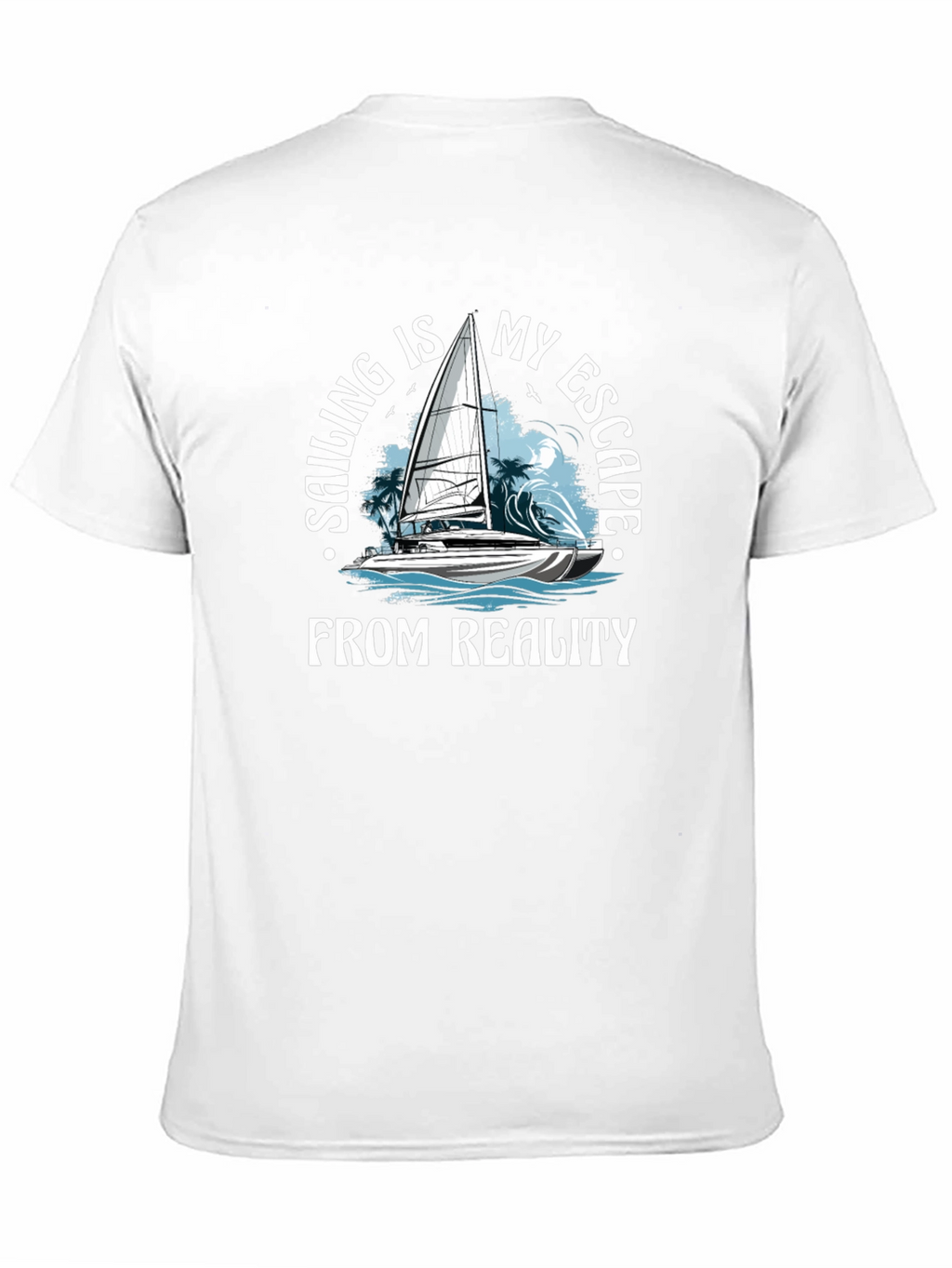 Sailing Escape T-Shirt - Boat Design
