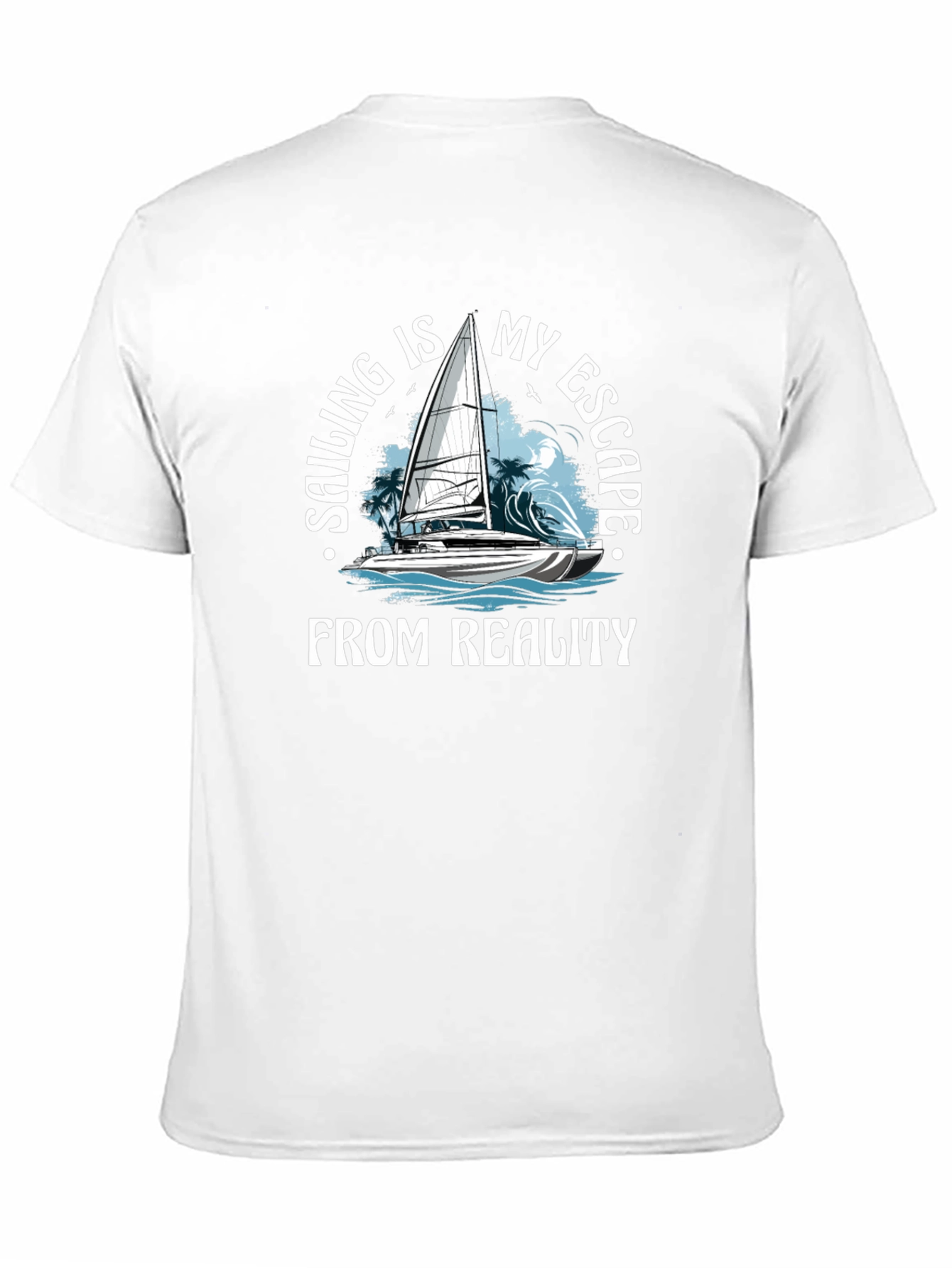 Sailing Escape T-Shirt - Boat Design