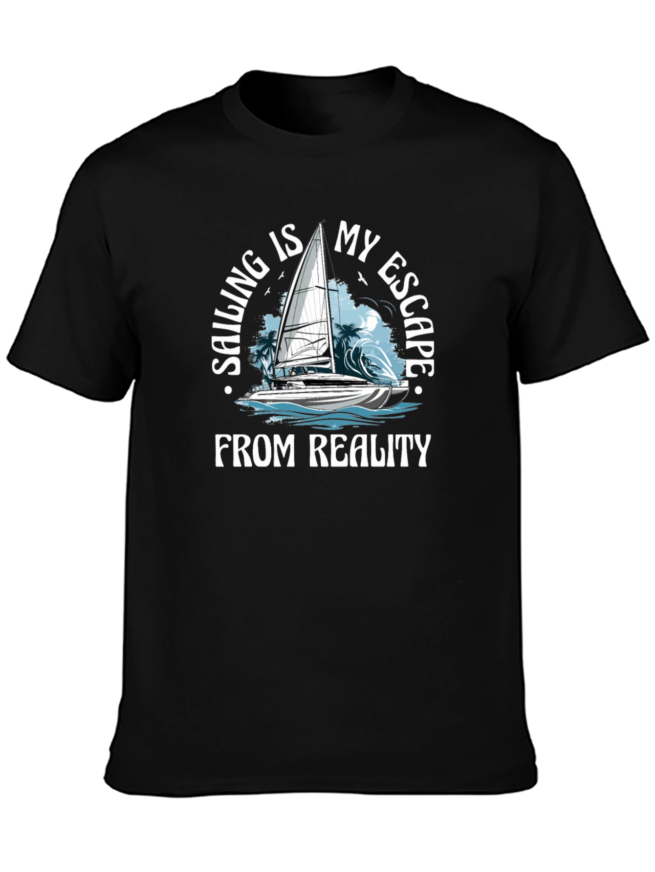 Sailing Escape T-Shirt - Boat Design