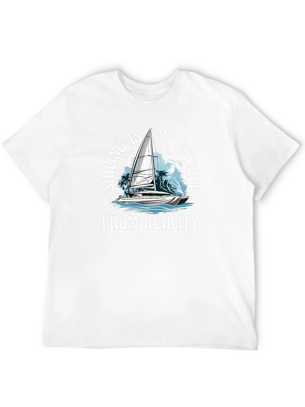 Sailing Escape T-Shirt - Boat Design