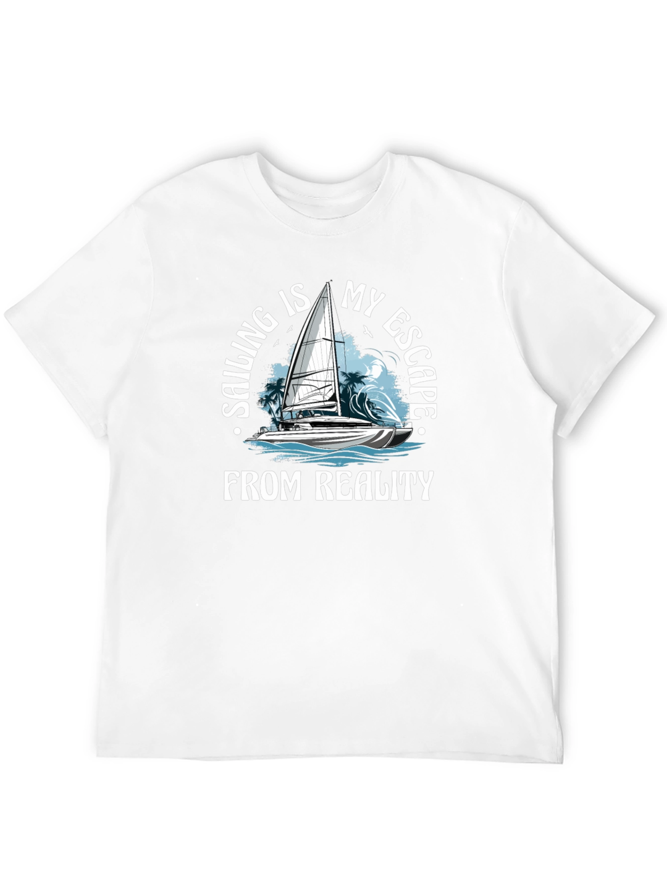 Sailing Escape T-Shirt - Boat Design