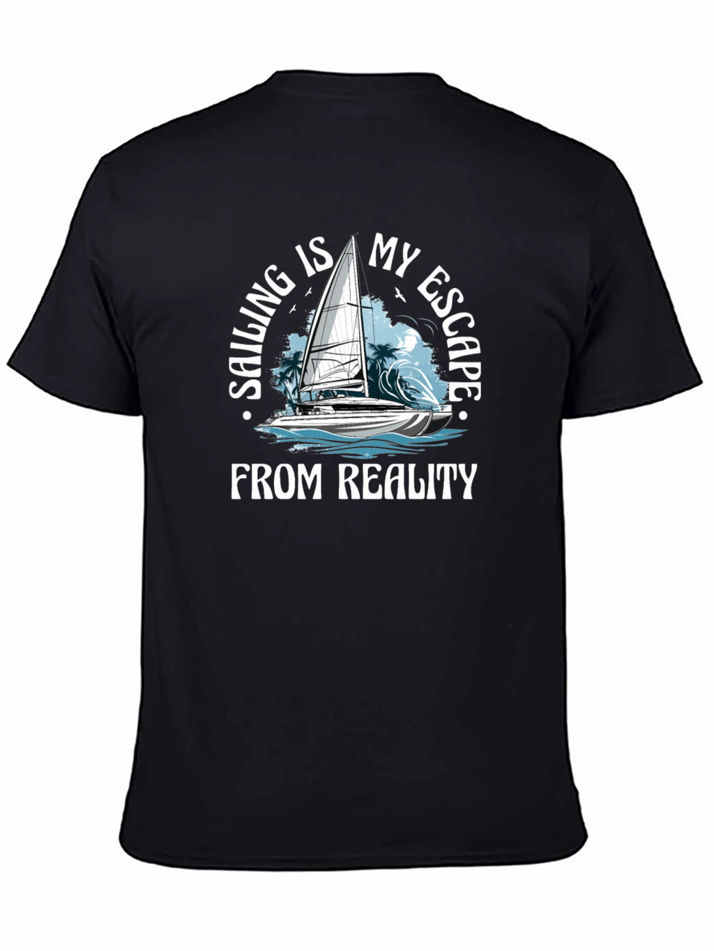 Sailing Escape T-Shirt - Boat Design