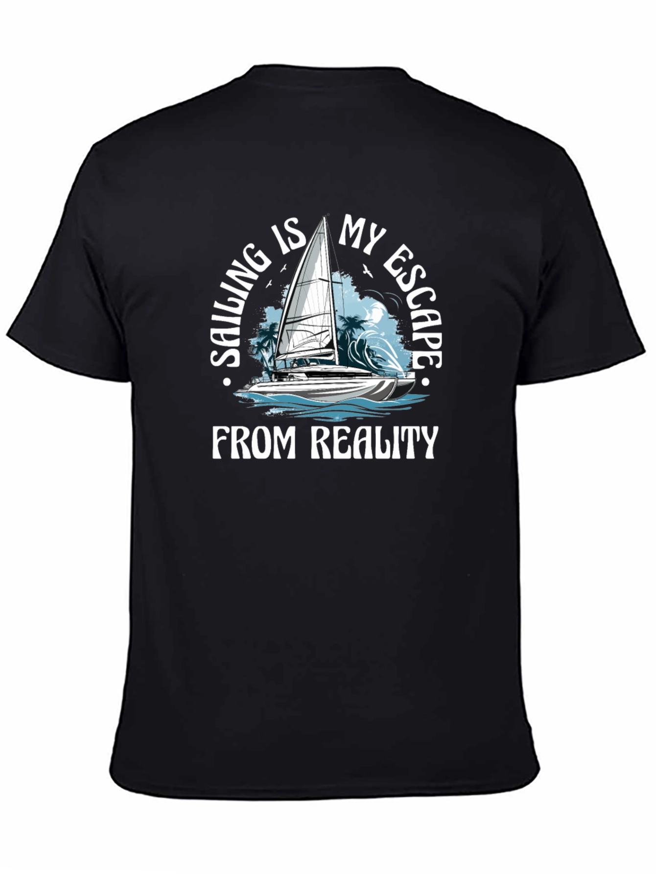 Sailing Escape T-Shirt - Boat Design