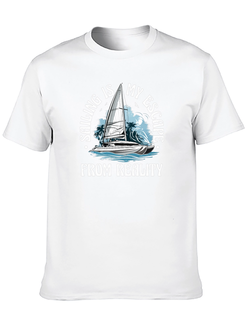 Sailing Escape T-Shirt - Boat Design