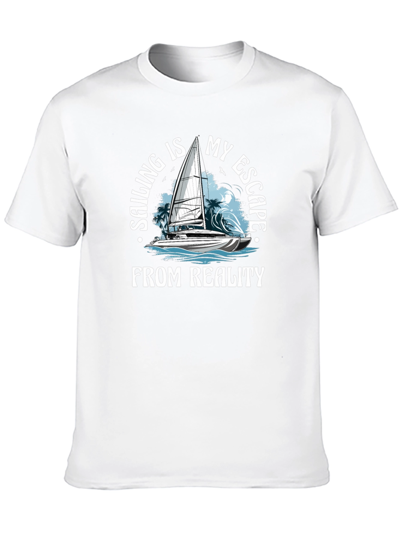 Sailing Escape T-Shirt - Boat Design