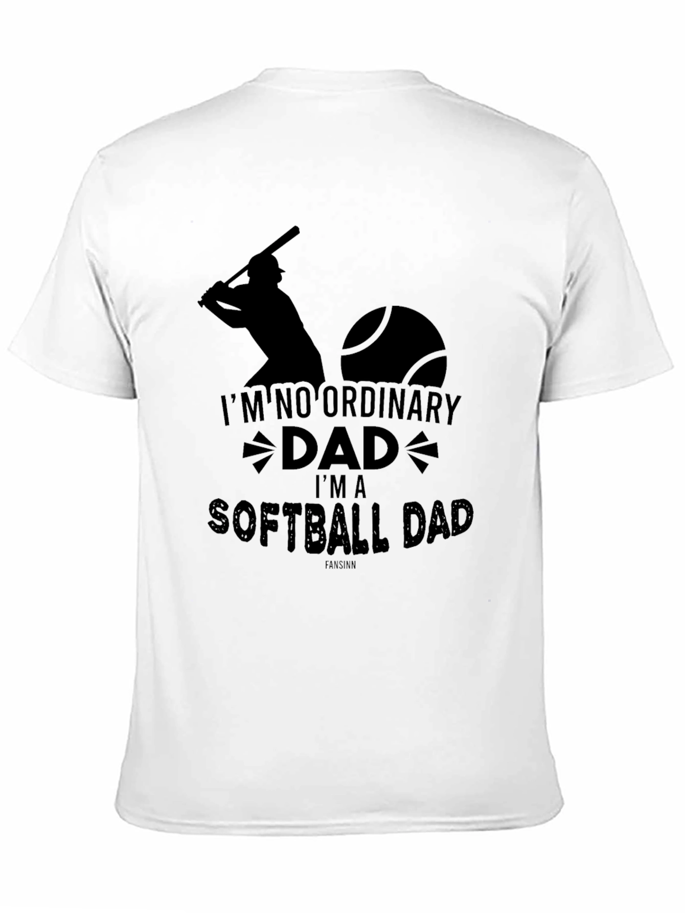 Softball Dad Graphic T-Shirt - Perfect for Game Day!