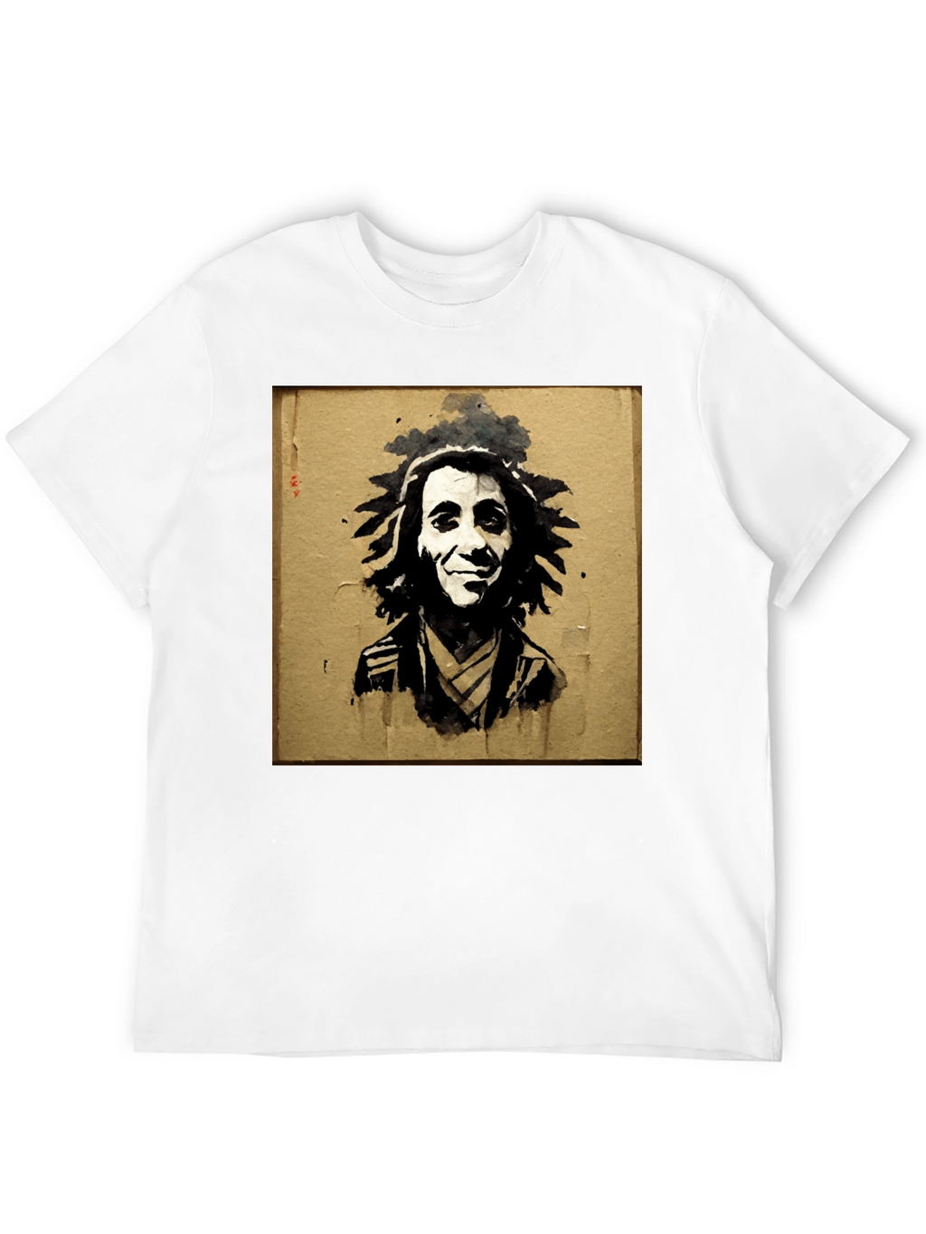Bob Marley Portrait Graphic Tee - Reggae Inspired