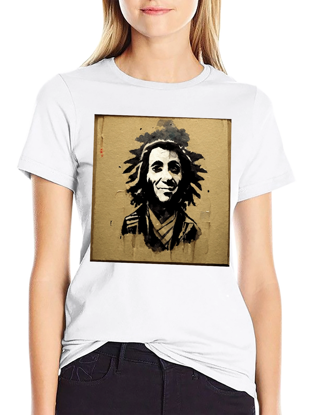 Bob Marley Portrait Graphic Tee - Reggae Inspired