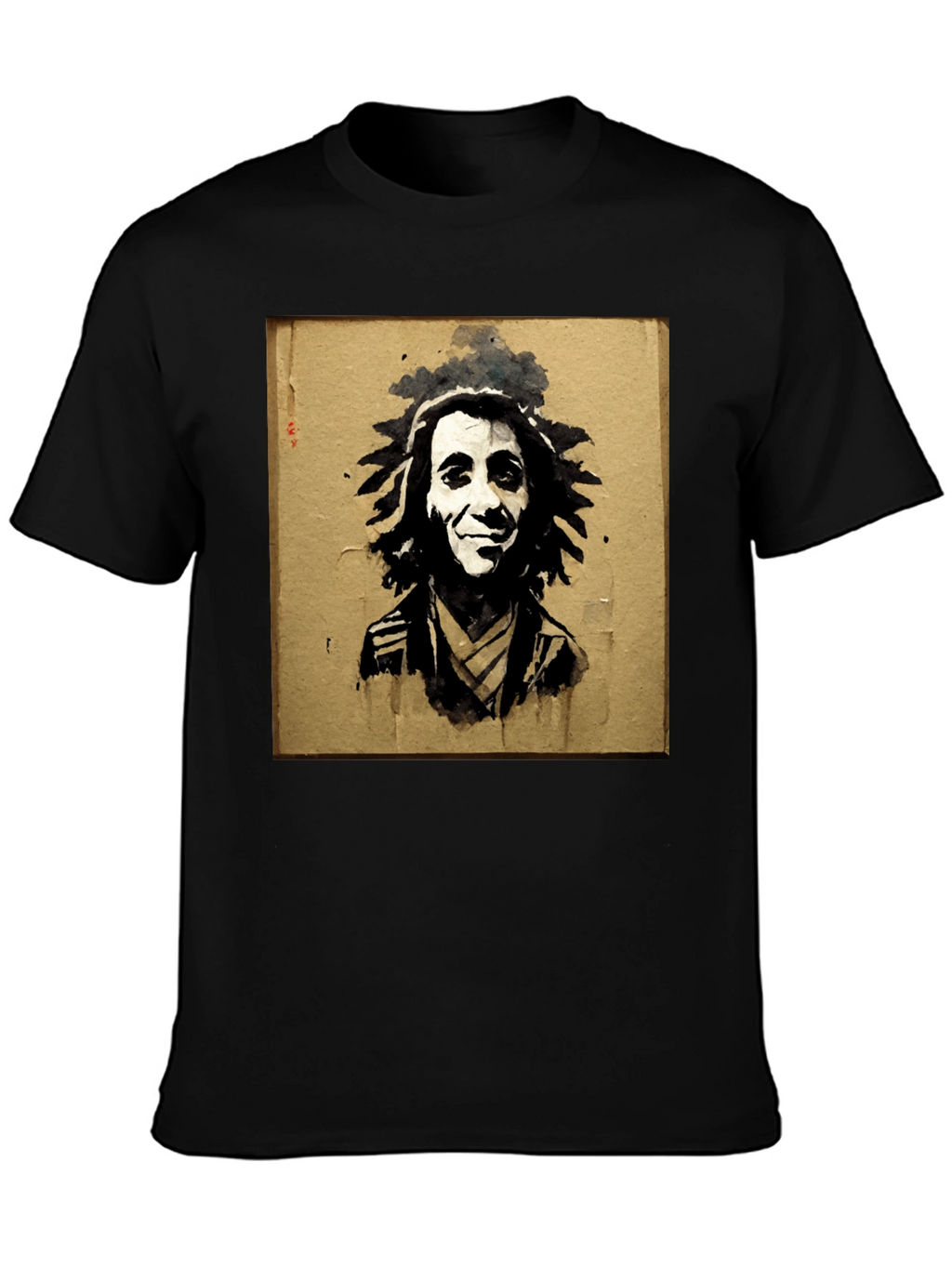 Bob Marley Portrait Graphic Tee - Reggae Inspired