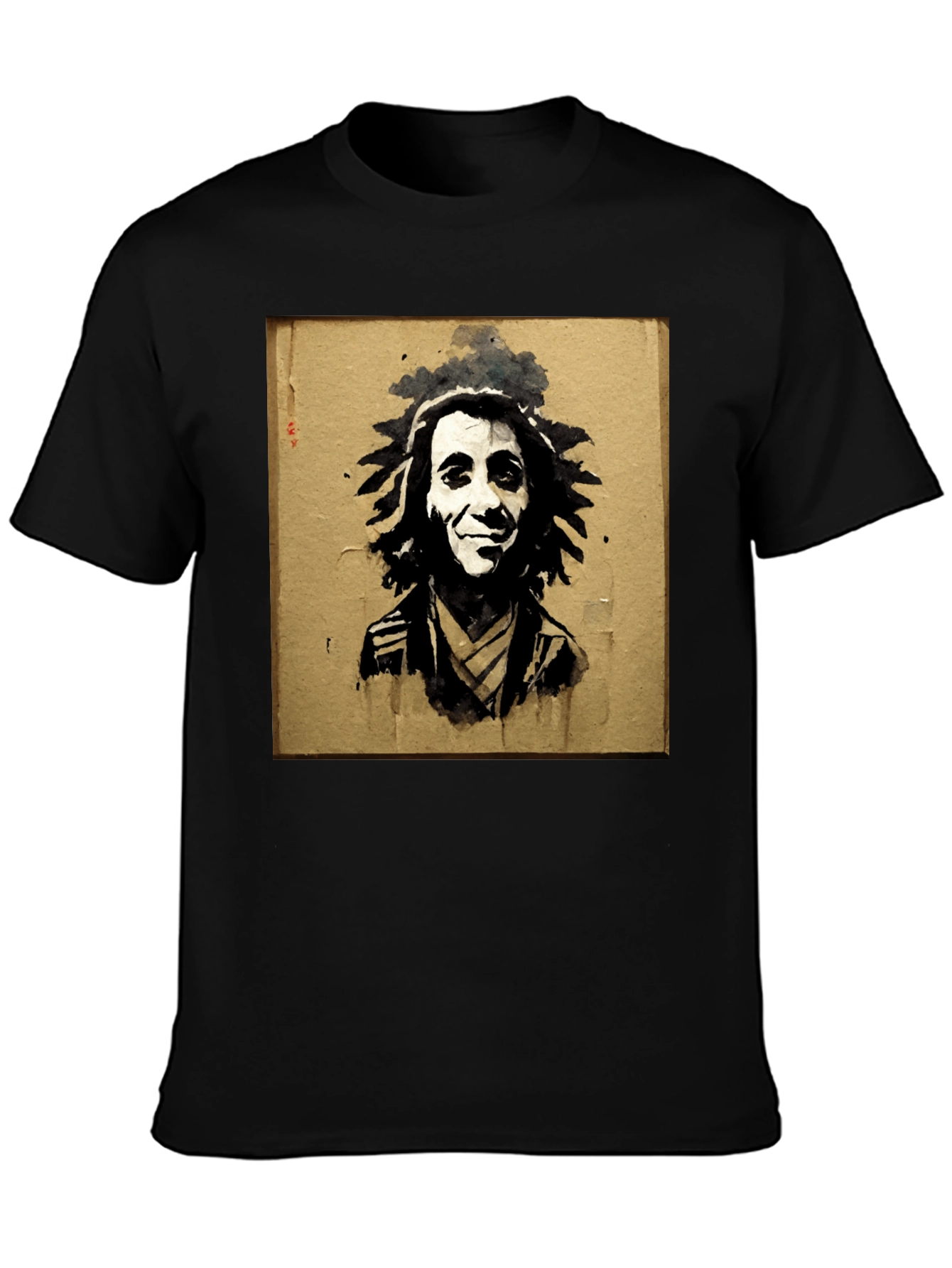 Bob Marley Portrait Graphic Tee - Reggae Inspired