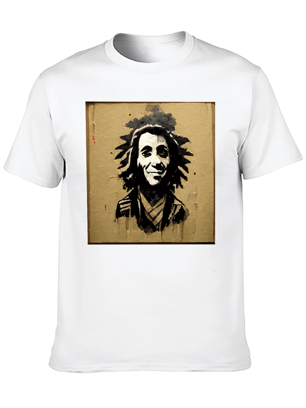 Bob Marley Portrait Graphic Tee - Reggae Inspired