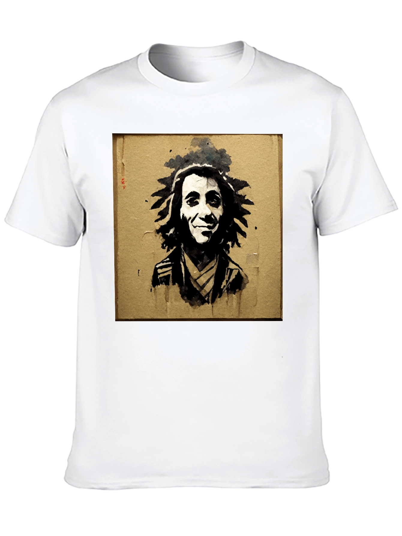 Bob Marley Portrait Graphic Tee - Reggae Inspired