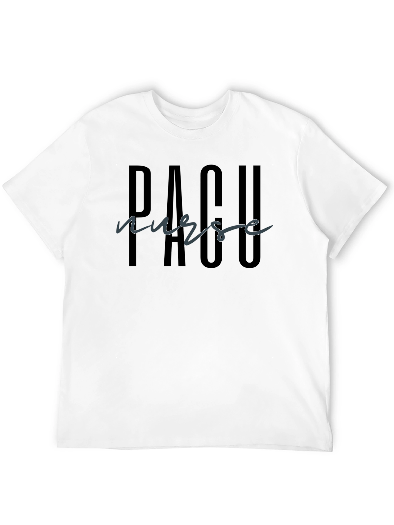 PACU Nurse Black T-Shirt