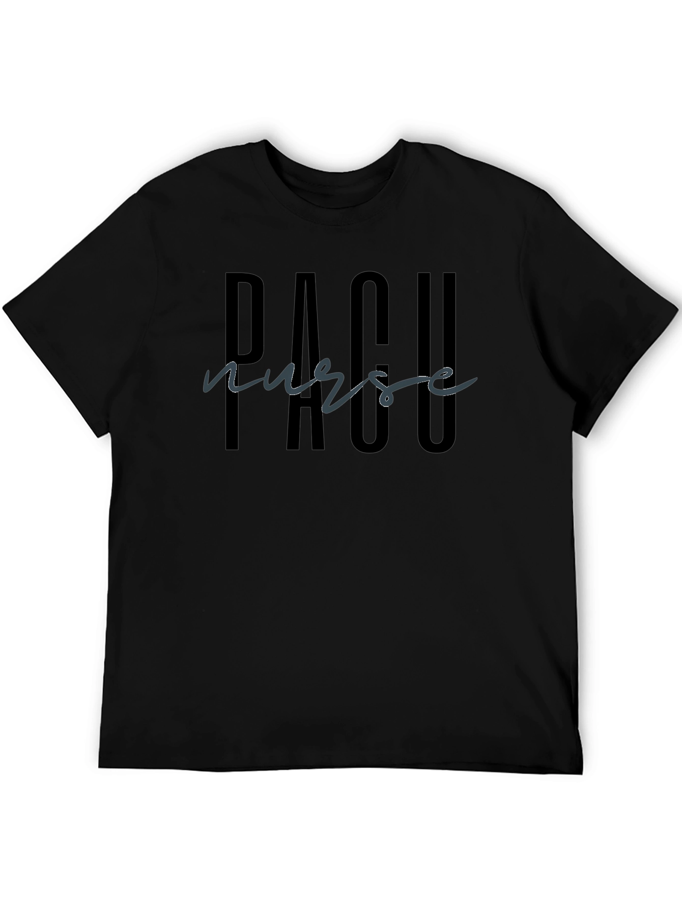 PACU Nurse Black T-Shirt