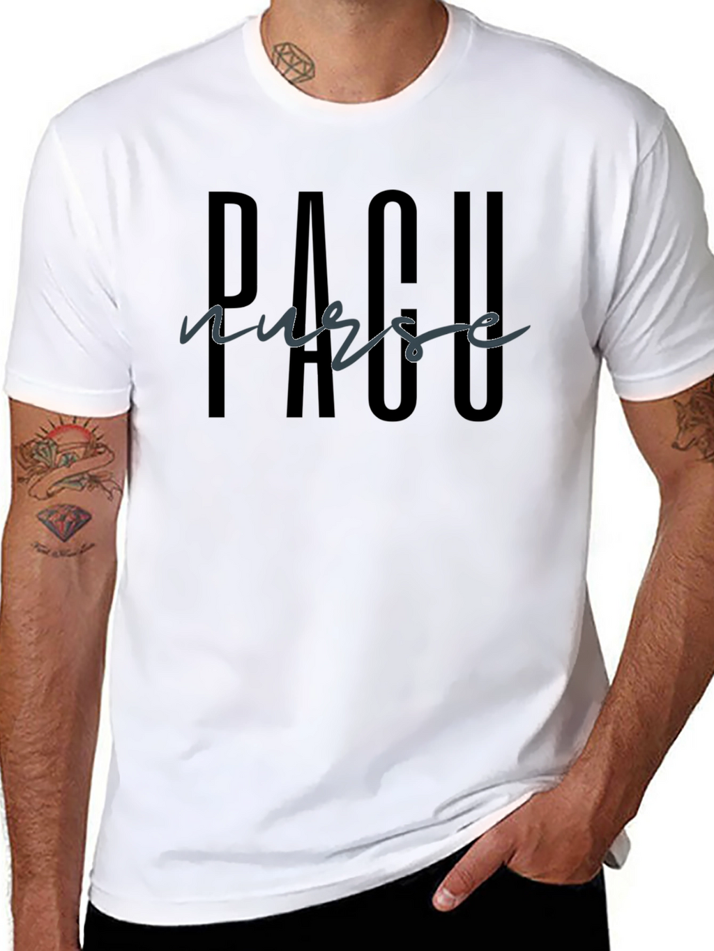 PACU Nurse Black T-Shirt