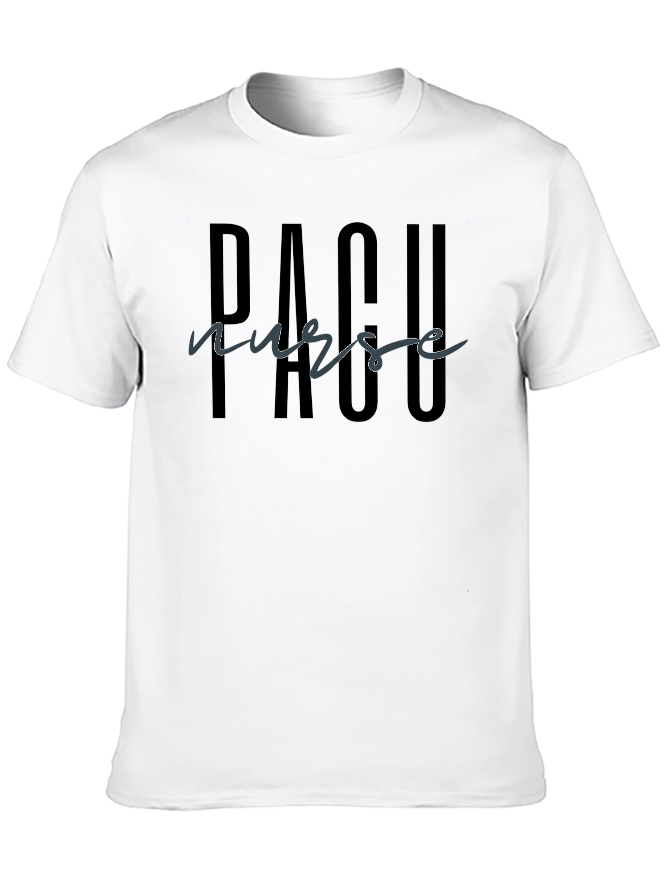 PACU Nurse Black T-Shirt