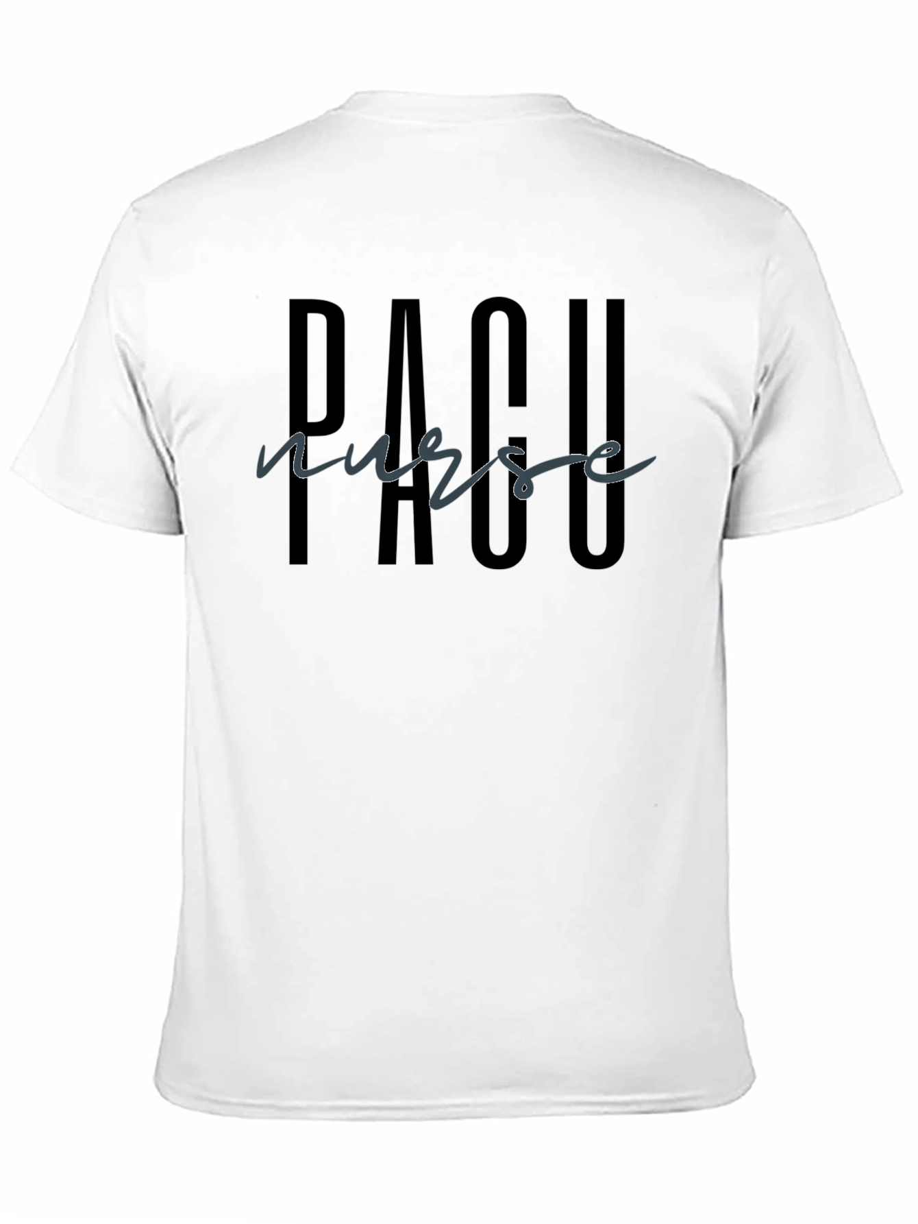 PACU Nurse Black T-Shirt
