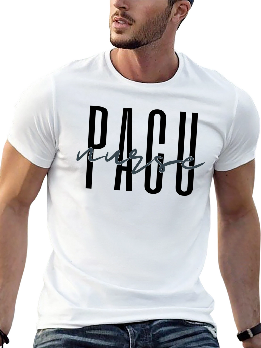 PACU Nurse Black T-Shirt