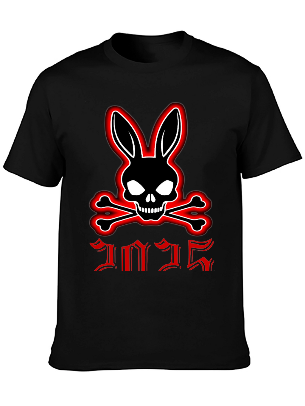 Skull Bunny & Crossbones Graphic Tee