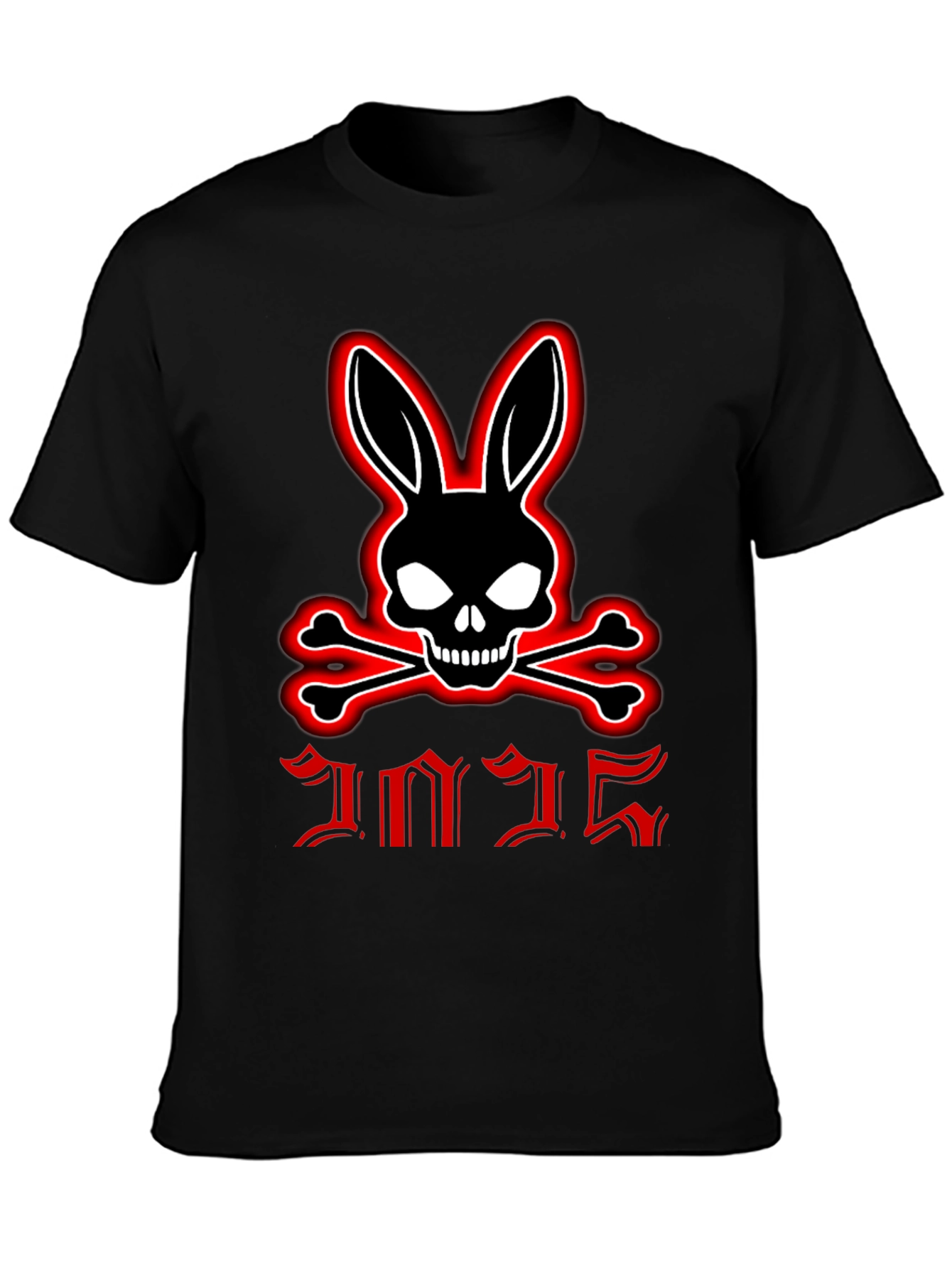 Skull Bunny & Crossbones Graphic Tee