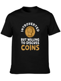Introverted Coin Collector Tee - Numismatist T-Shirt