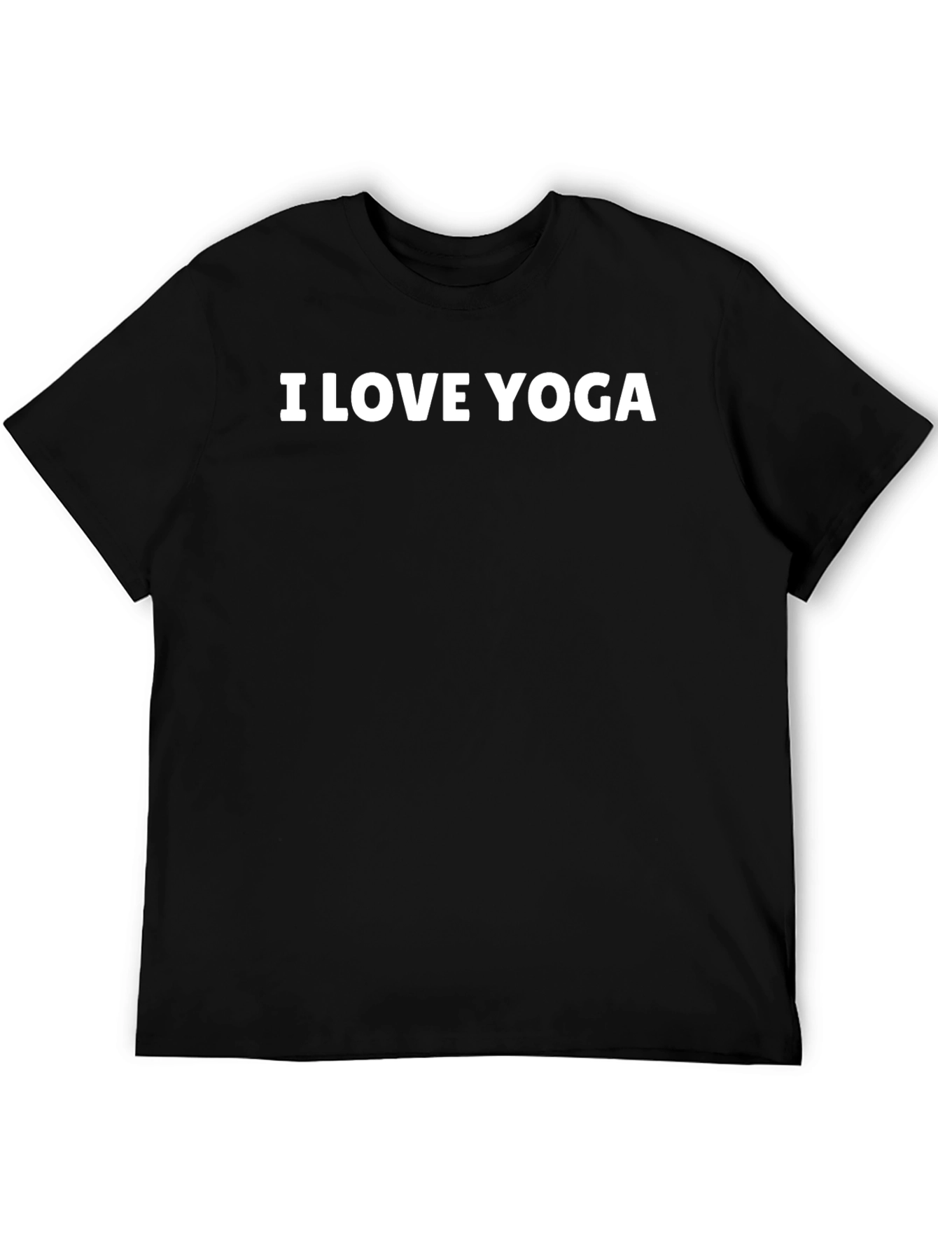 I Love Yoga Graphic T-Shirt - Soft Cotton Tee