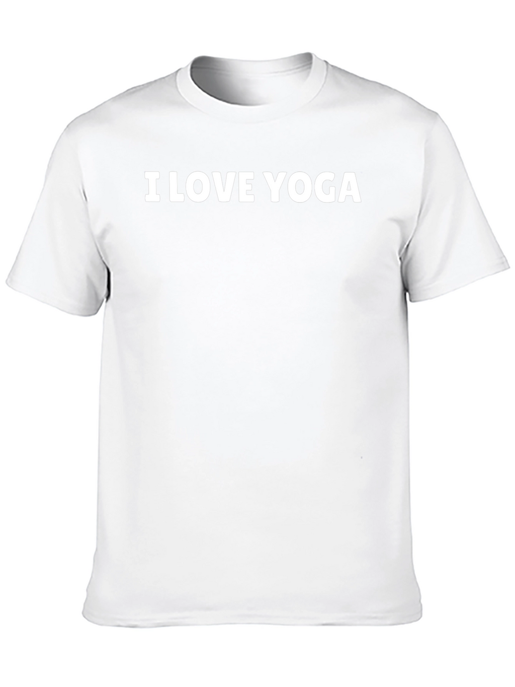 I Love Yoga Graphic T-Shirt - Soft Cotton Tee