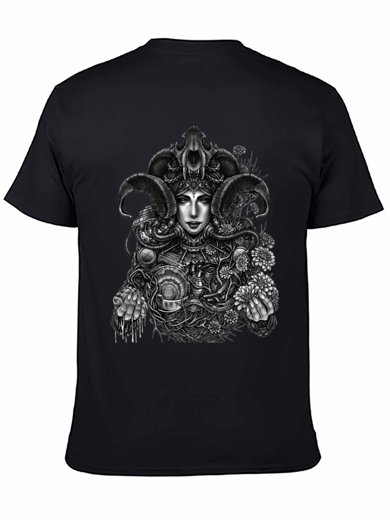Steampunk Goddess Graphic Tee