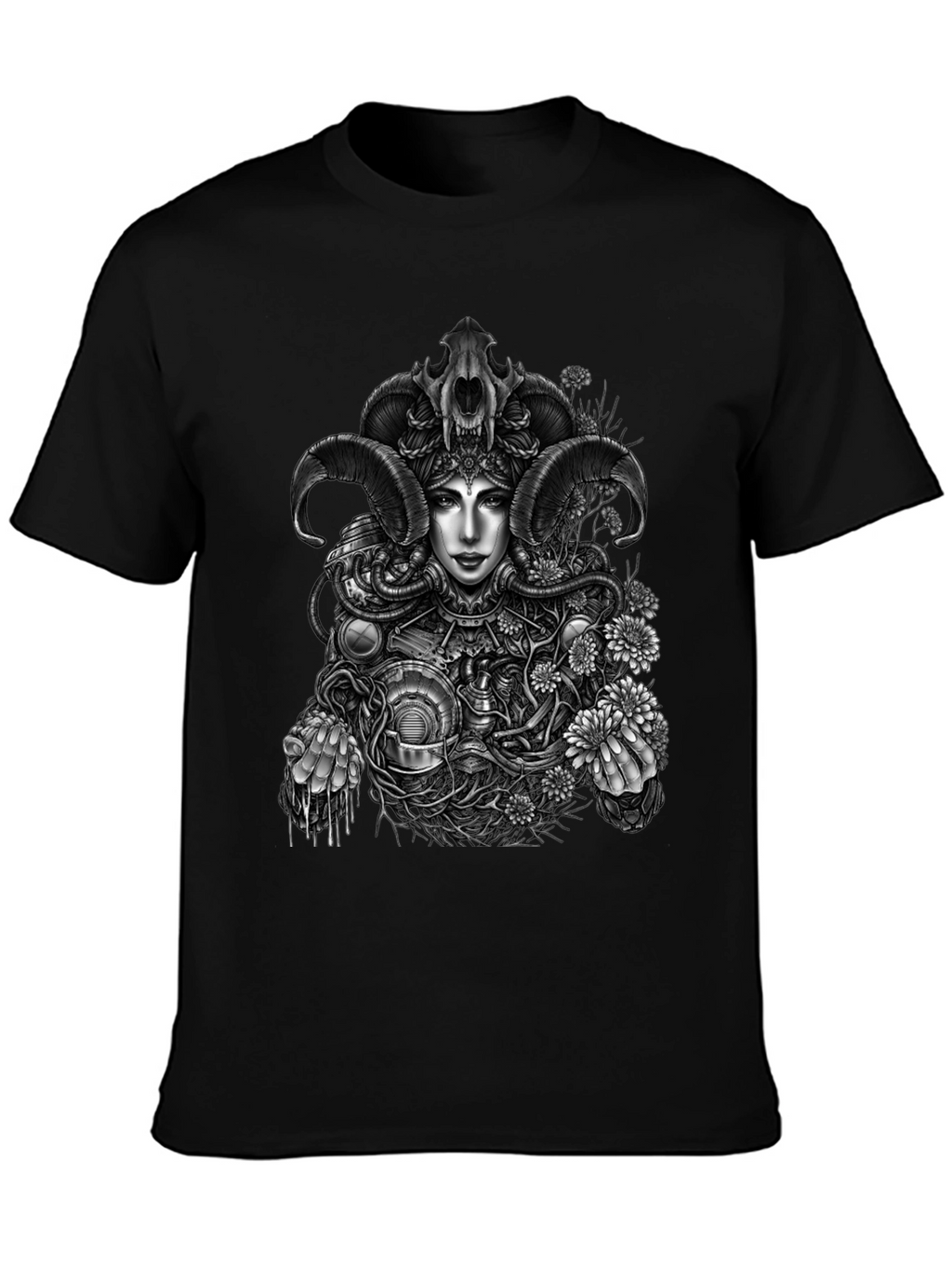 Steampunk Goddess Graphic Tee