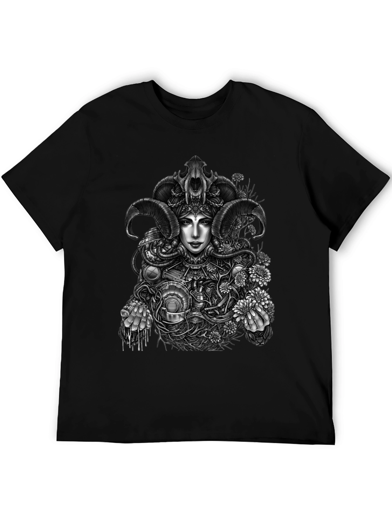 Steampunk Goddess Graphic Tee