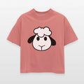 Sheep Face Head Cute Small Baby Lamb Sweet Comic