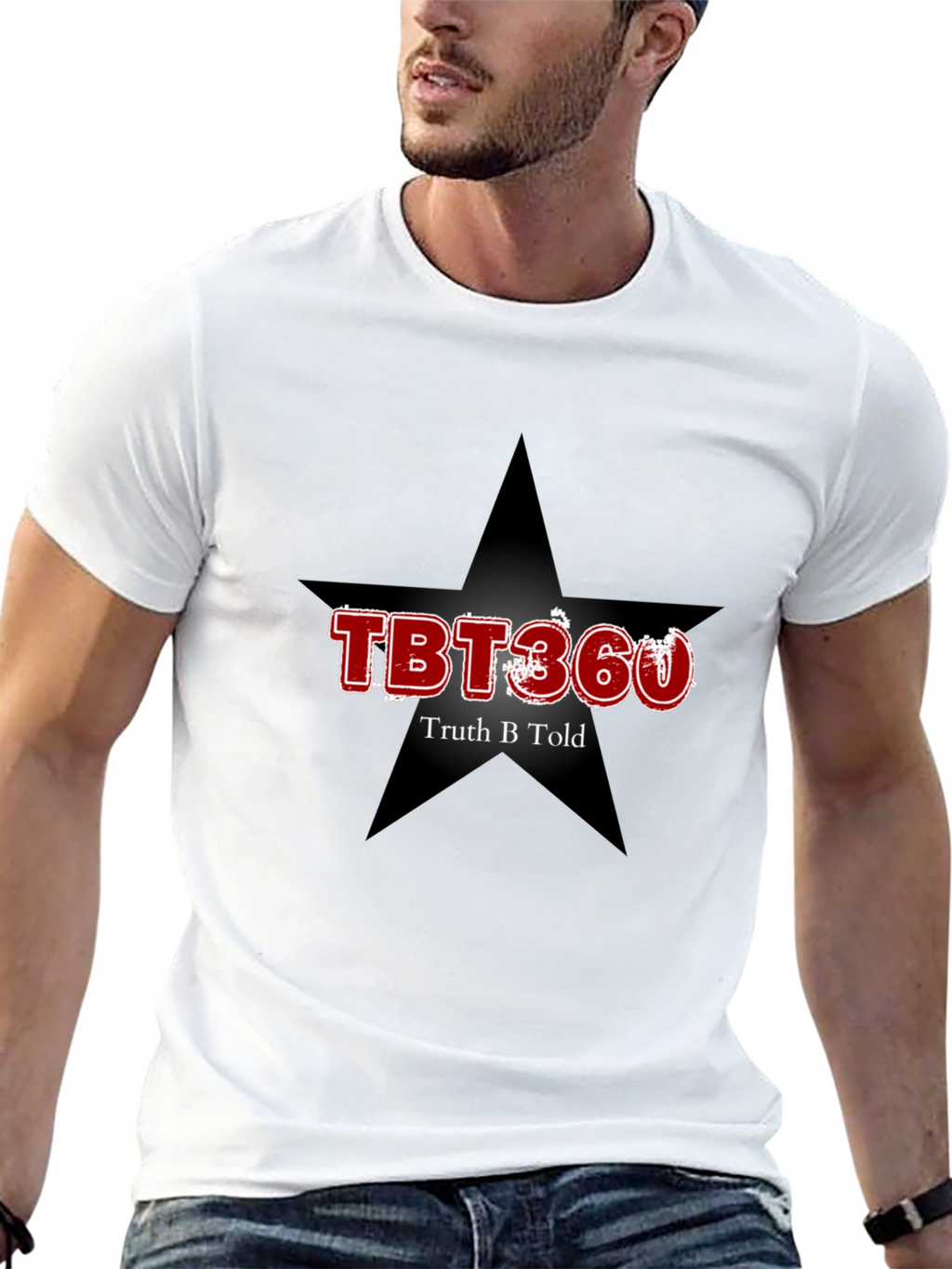 TBT360 Truth B Told Black Graphic Tee