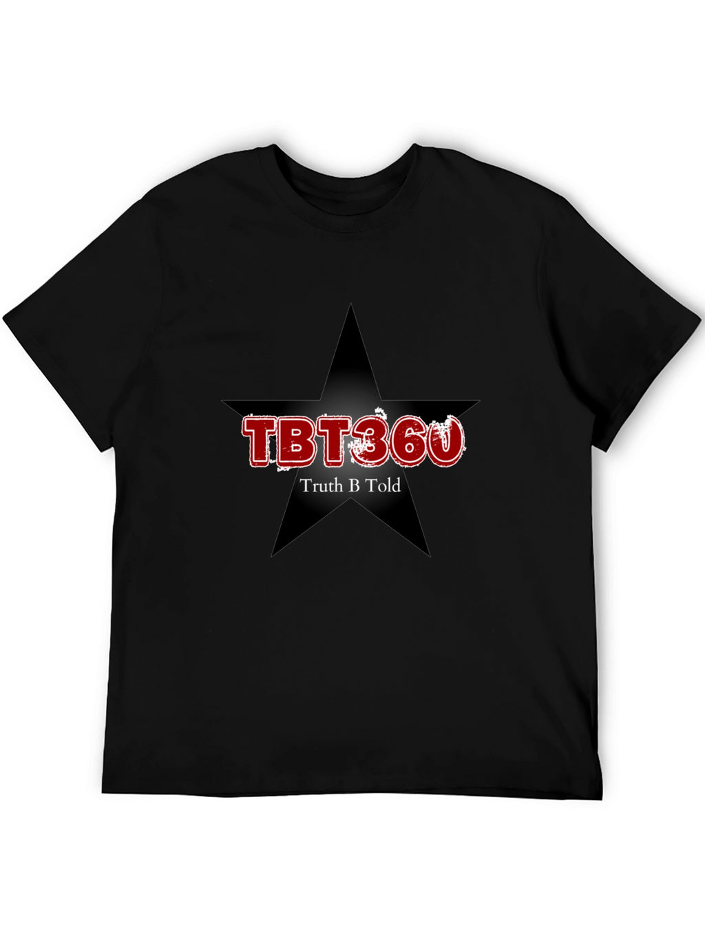 TBT360 Truth B Told Black Graphic Tee